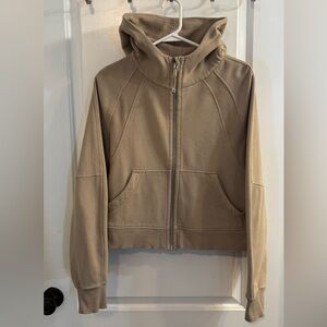 Lululemon Scuba Oversized Full-Zip Hoodie Sheer Oak Tan